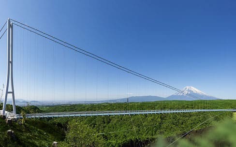 全長400m！日本一の長さを誇る歩行者専用吊り橋