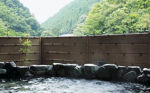 渓流と山々に抱かれた日本三美人の湯