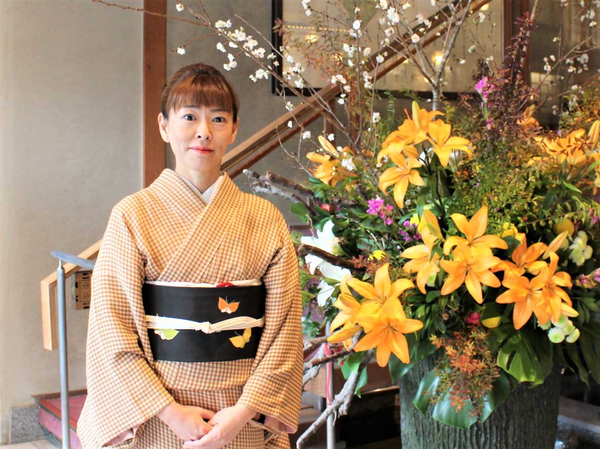 京都府 湯ノ花温泉 「松園荘 保津川亭」若女将 奥村純子さん