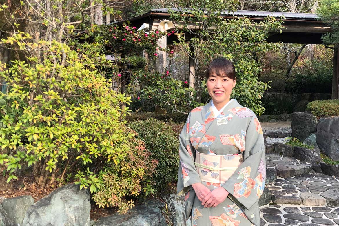 徳島県 新祖谷温泉「ホテルかずら橋」若女将 谷口真理さん