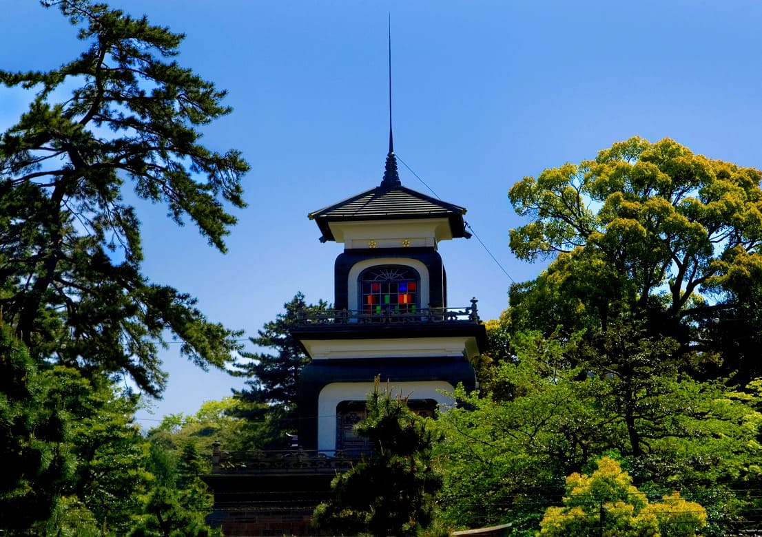 ギヤマンにうっとり「尾山神社のライトアップ」