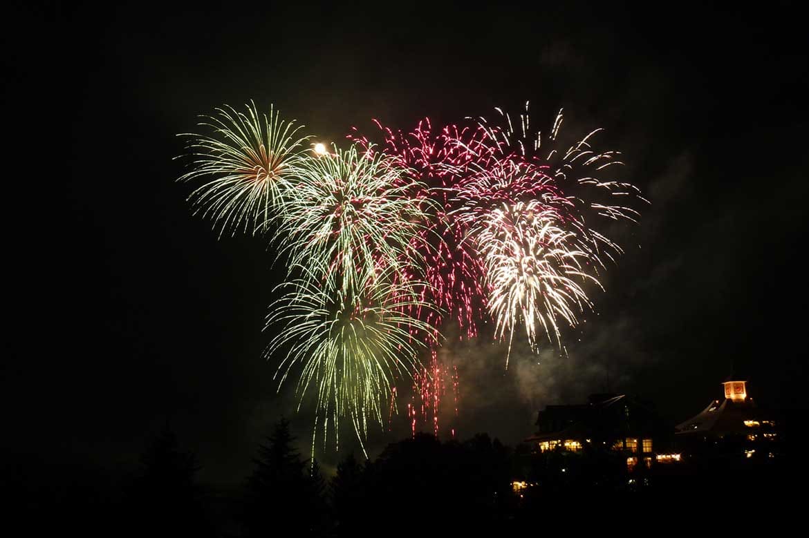 牧場で一年の願いを祈願！りんどう湖初の正月花火大会開催