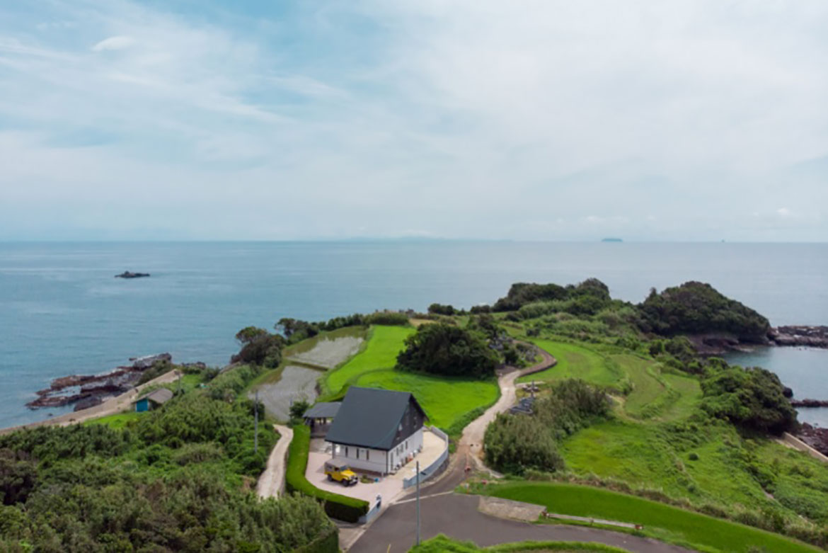 長崎・壱岐島、離島に暮らすように泊まる一棟貸しヴィラ「ritomaru villa @ hatsuyama iki」6/15オープン