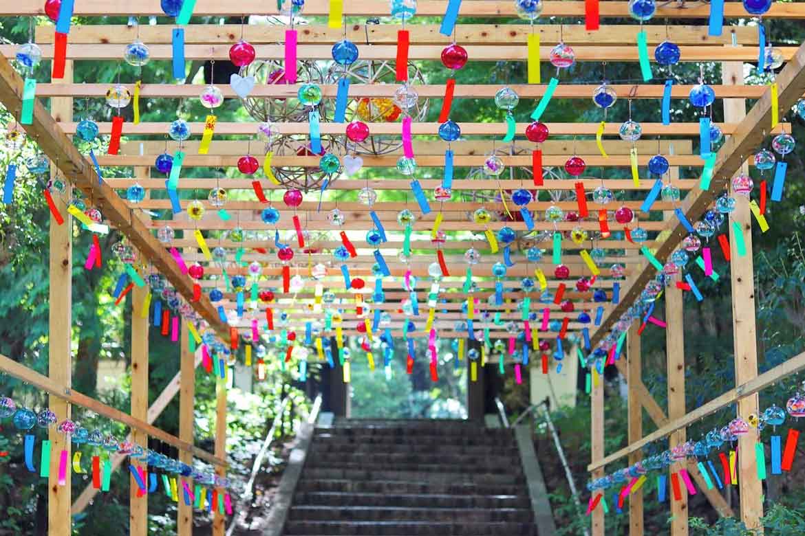新感覚フラワーパーク「HANA・BIYORI」、夏を奏でる「花風鈴」が彩ります