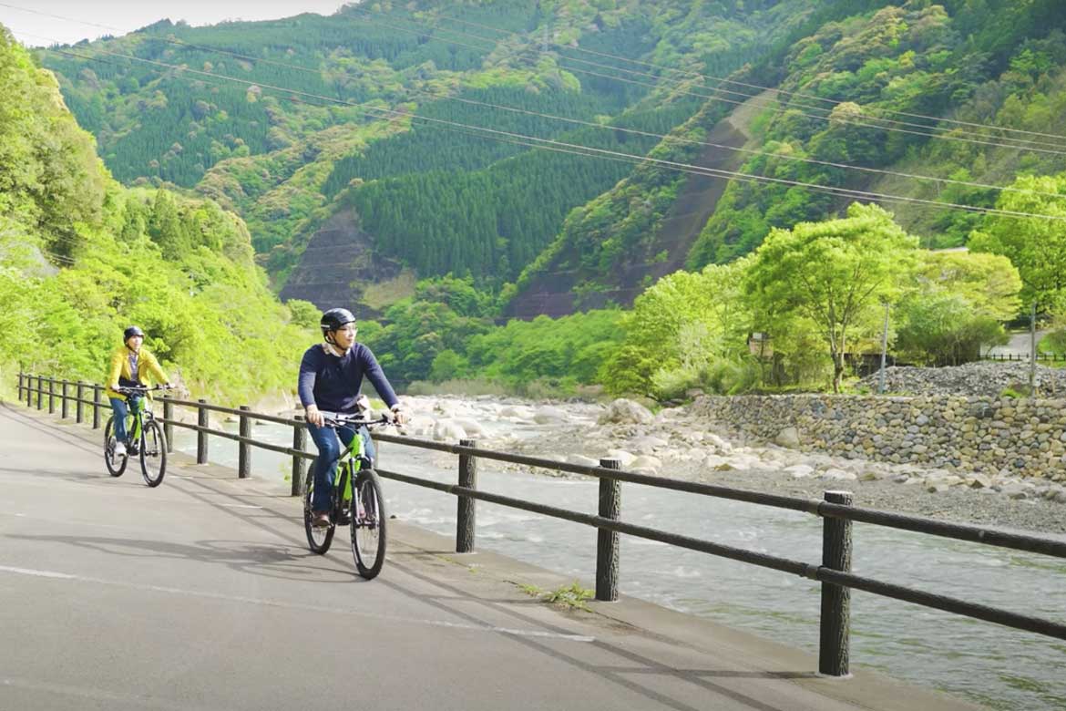 宮崎県西米良村の観光にサイクルツーリズムを。ミッションアプリ「DIIIG」に『西米良STELLAワールド』が誕生
