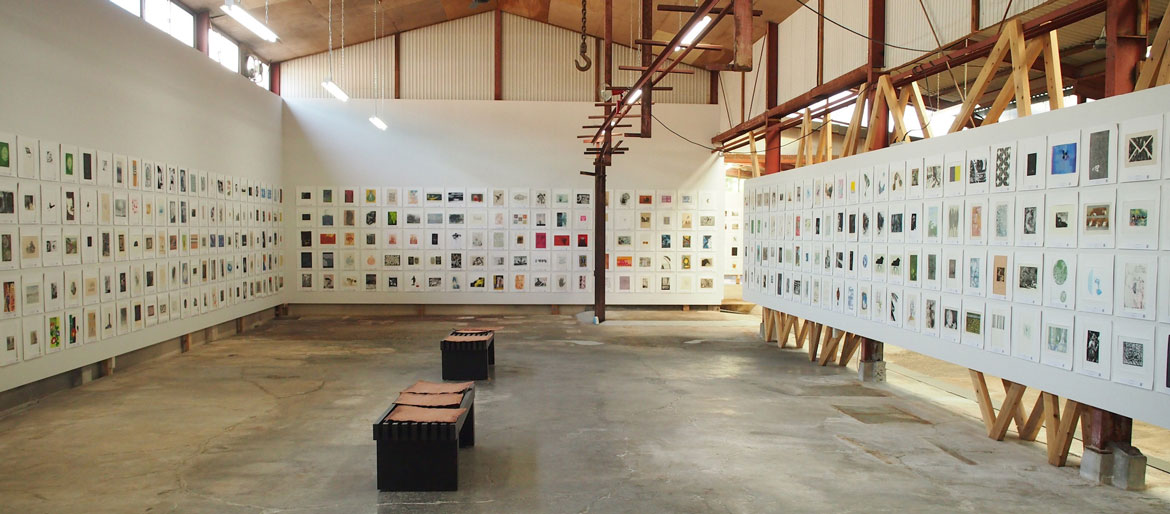 世界最大の「和紙」限定の国際版画展、「アワガミ国際ミニプリント展2021」を徳島県で開催