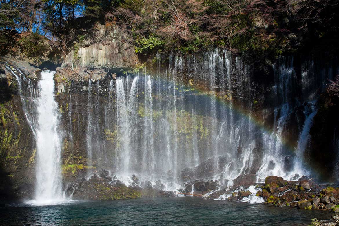 日本三大名瀑の1つとも言われる「白糸の滝」【富士エリア（富士宮市）】