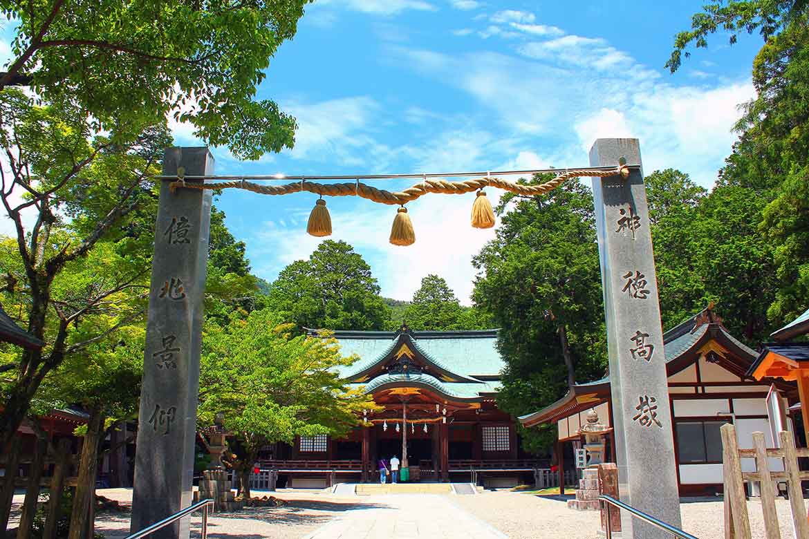 徳島一の由緒ある神社「大麻比古神社」