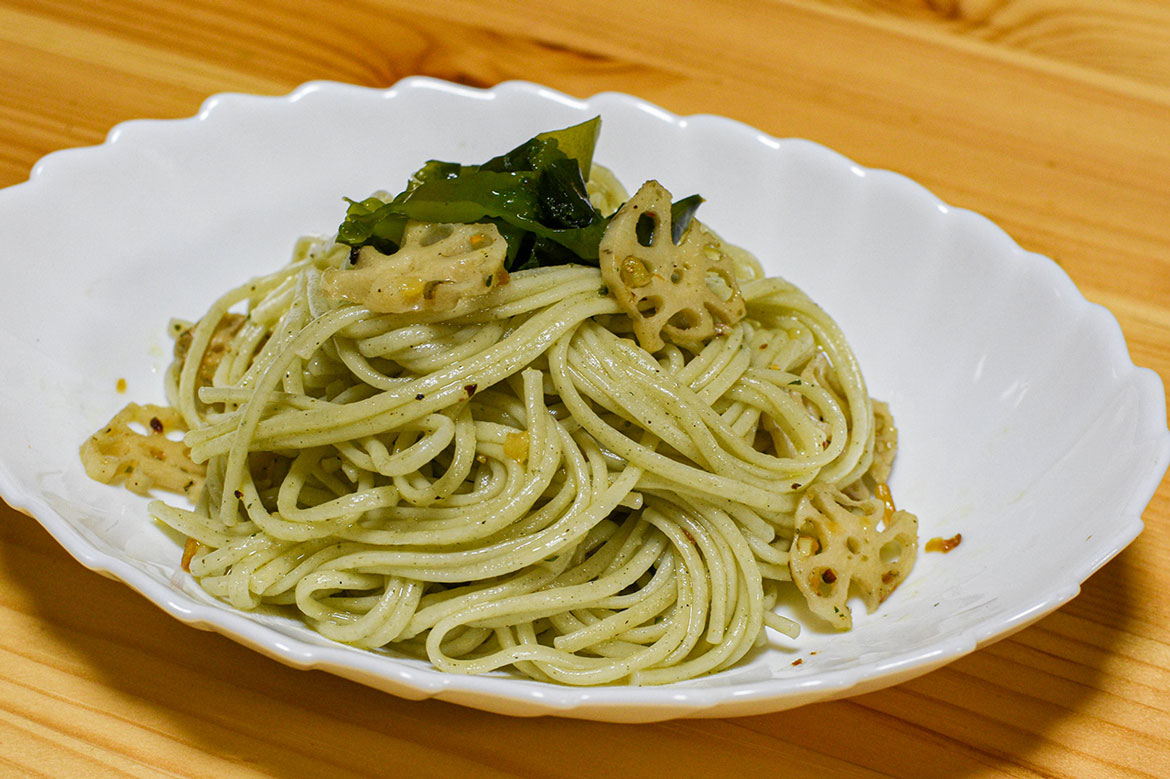 食べい方いろいろ！藍の半田そうめん