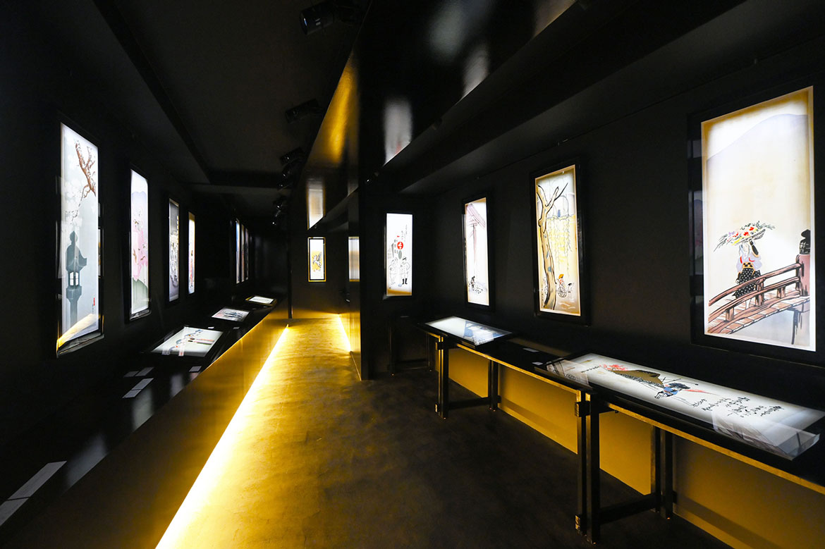 日本最古の綿布商の作品が集まる“手ぬぐい”美術館「細辻伊兵衛美術館」。京都市中京区に4/17グランドオープン