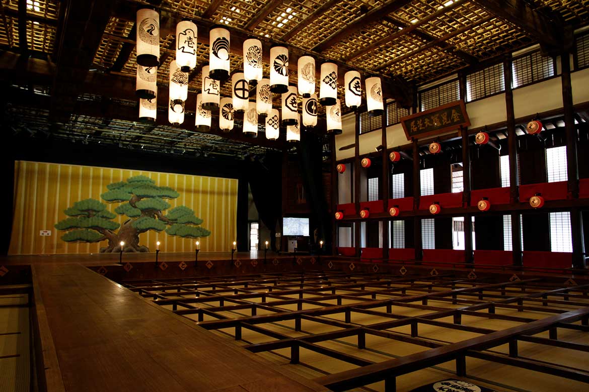 日本最古の芝居小屋「旧金毘羅大芝居(金丸座)」