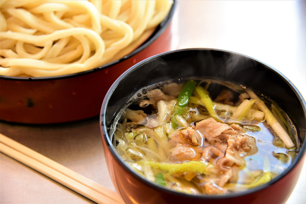 強いコシが特徴の「武蔵野うどん」