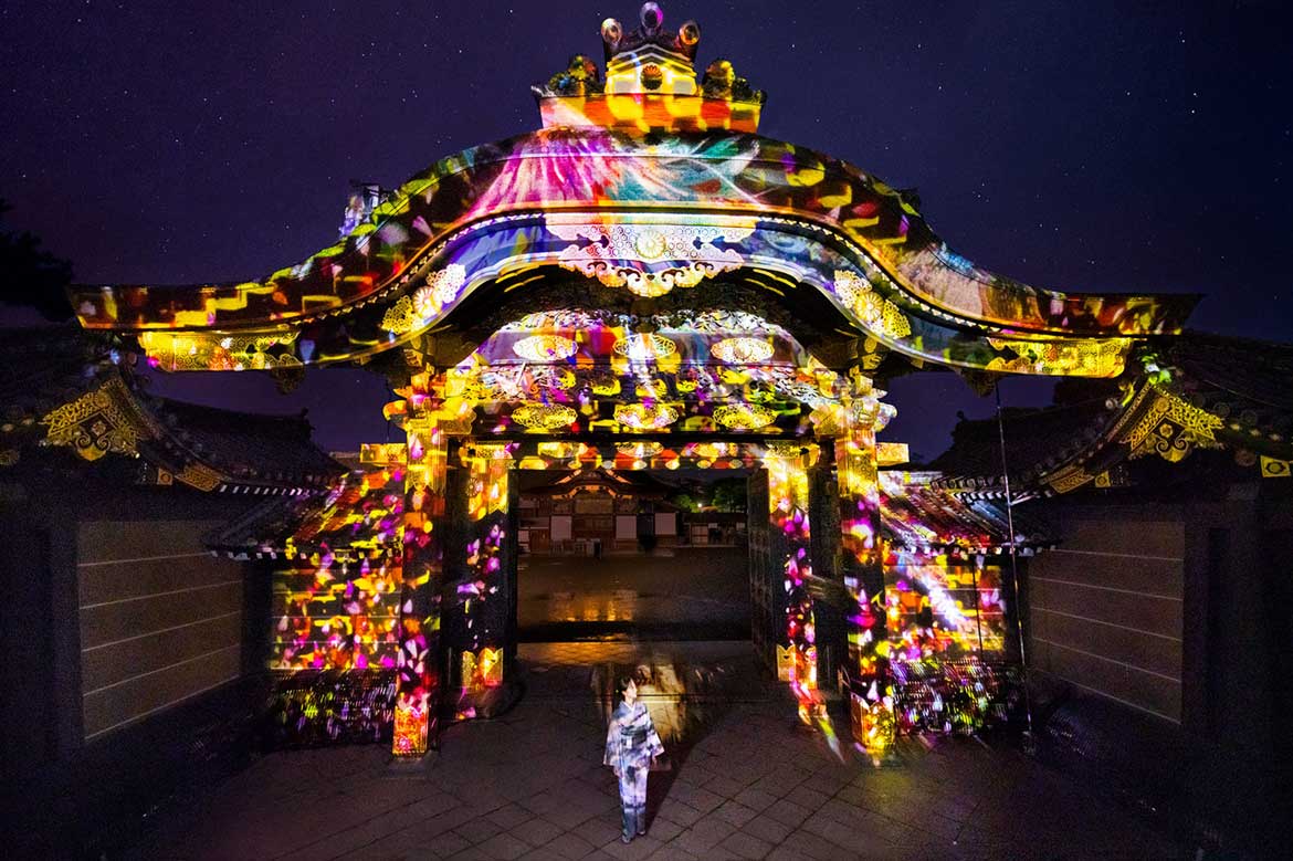 秋の京都を代表するアートイベント「NAKED FLOWERS 2022 秋 世界遺産・二条城」開催決定