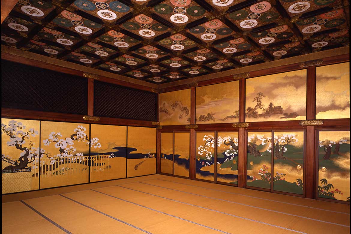 世界遺産 二条城の早春。国宝 二の丸御殿・特別入室や障壁画の原画公開、香雲亭での昼食など Drive! NIPPON ドライブ関連情報サイト