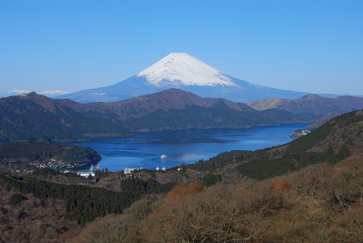 冬の絶景ドライブスポットの代表格！「大観山（たいかんざん）」