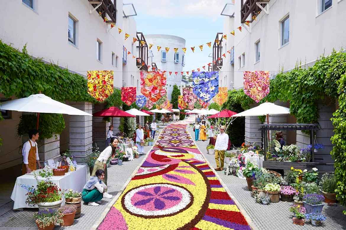 リゾナーレ八ヶ岳、高原の春の訪れを祝う祭典「回廊の花咲くリゾナーレ」開催