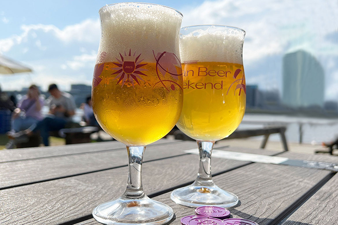 初夏の陽差しを浴びながらベルギービールで乾杯！「ベルギービールウィークエンド2023 横浜」開催