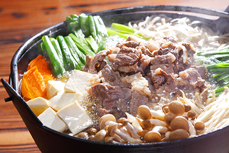 【100年フード】岡山県の「津山の牛肉料理～そずり鍋、干し肉、ホルモンうどん、煮こごり、よめなかせ～」