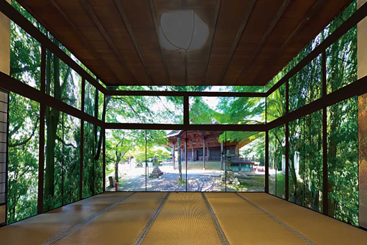 世界文化遺産 京都 醍醐寺にて、空間型VR技術を用いた没入型のアートイベントを開催