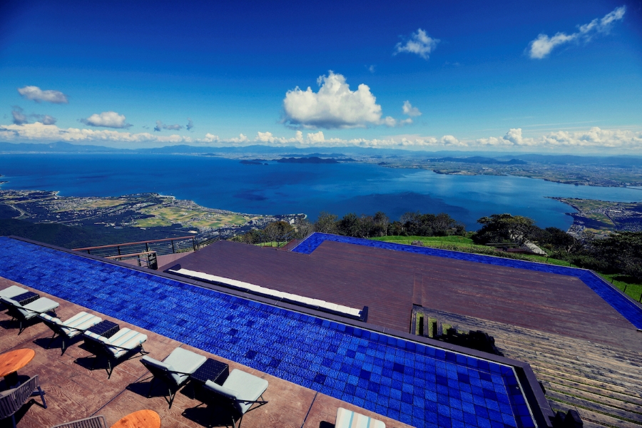 標高1,100m！360度のパノラマで琵琶湖を一望「びわ湖テラス」