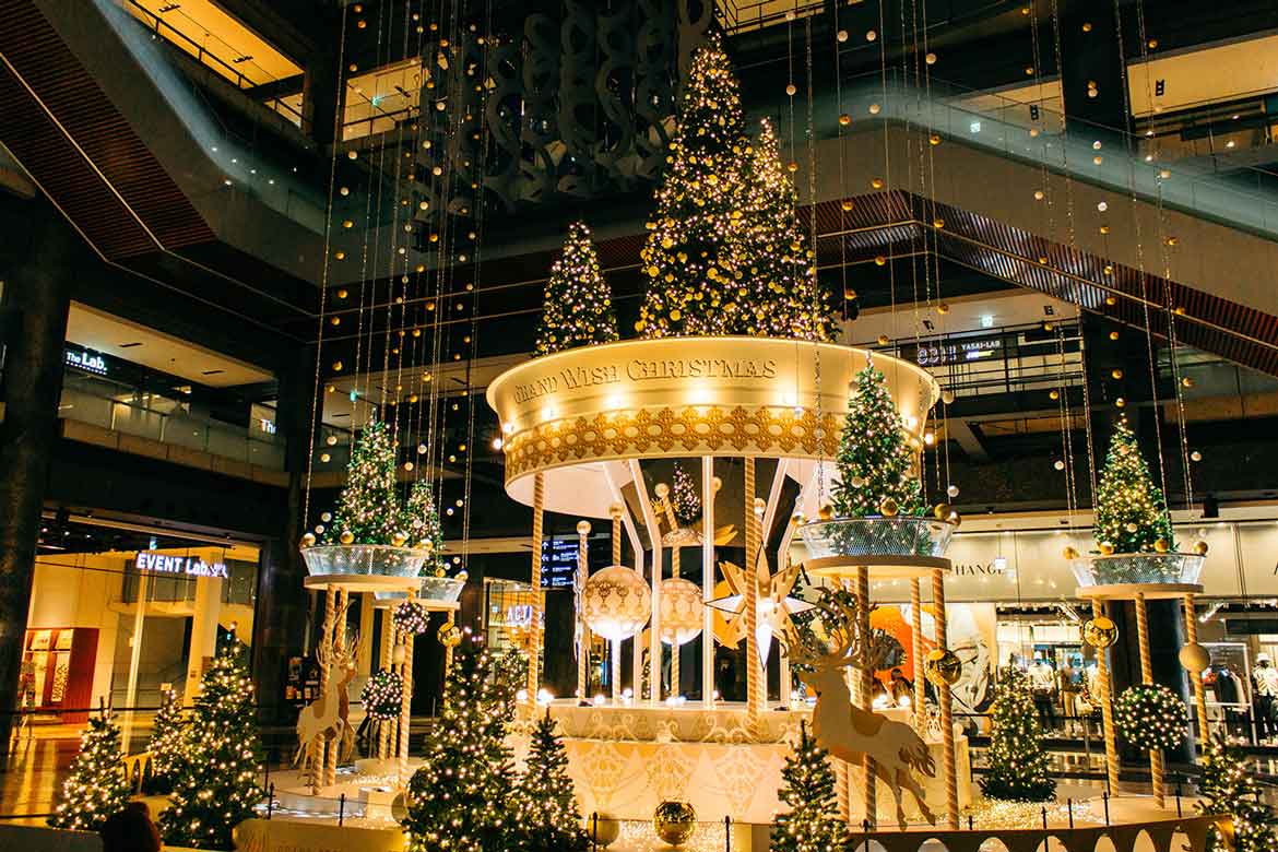 グランフロント大阪でクリスマスイベント「GRAND WISH CHRISTMAS 2023～Joyful Winter」開催中！