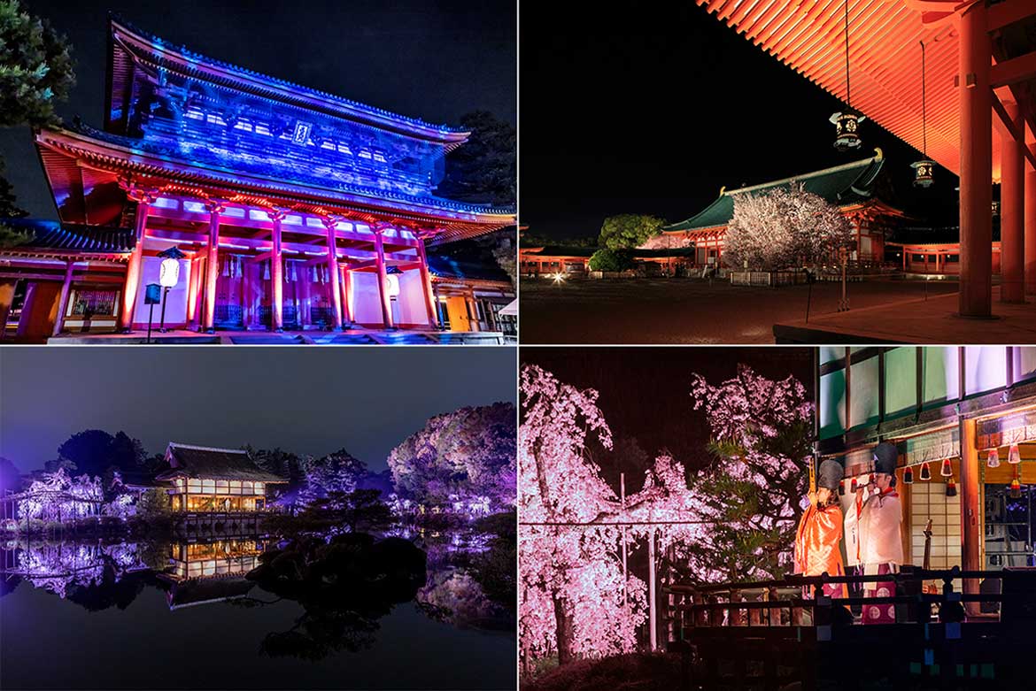 夜桜と音楽を贅沢に堪能！京都「平安神宮 桜音夜（さくらおとよ）～紅しだれコンサート2024～」