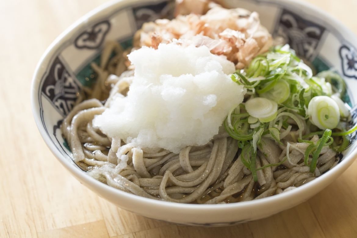 そば打ち体験で、おろしそばに舌鼓「越前そばの里」