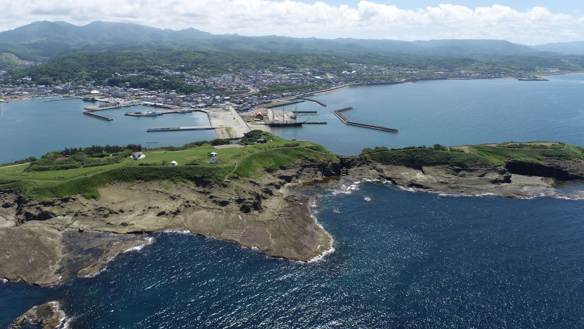 ゆったりと散歩を楽しめる「かもめ島」