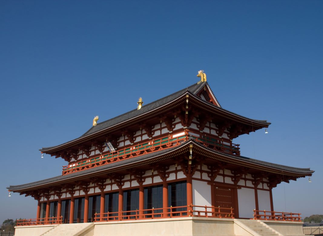 復原された朱雀門や大極殿に奈良時代の息吹を感じる「平城宮跡歴史公園」