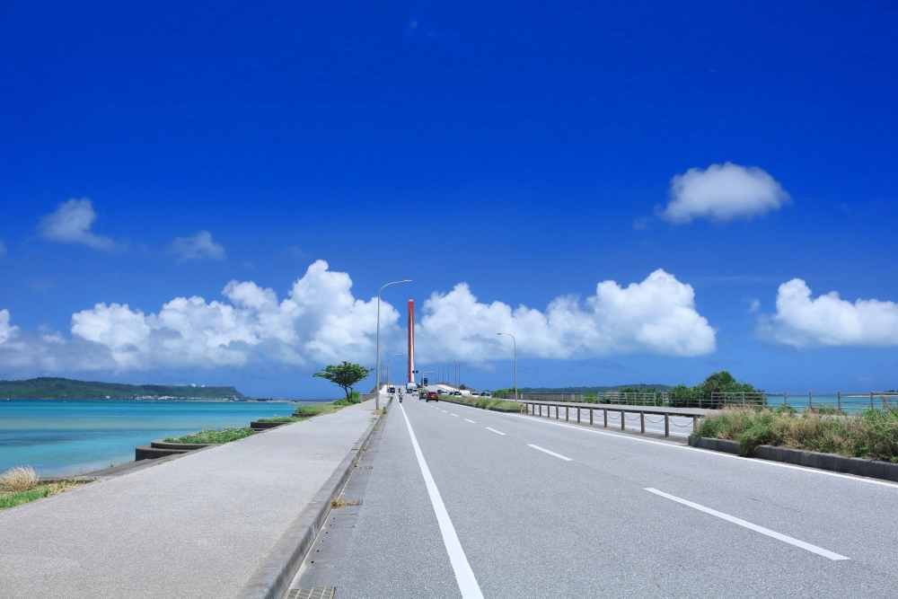 １．	海中道路ってどんな道路？