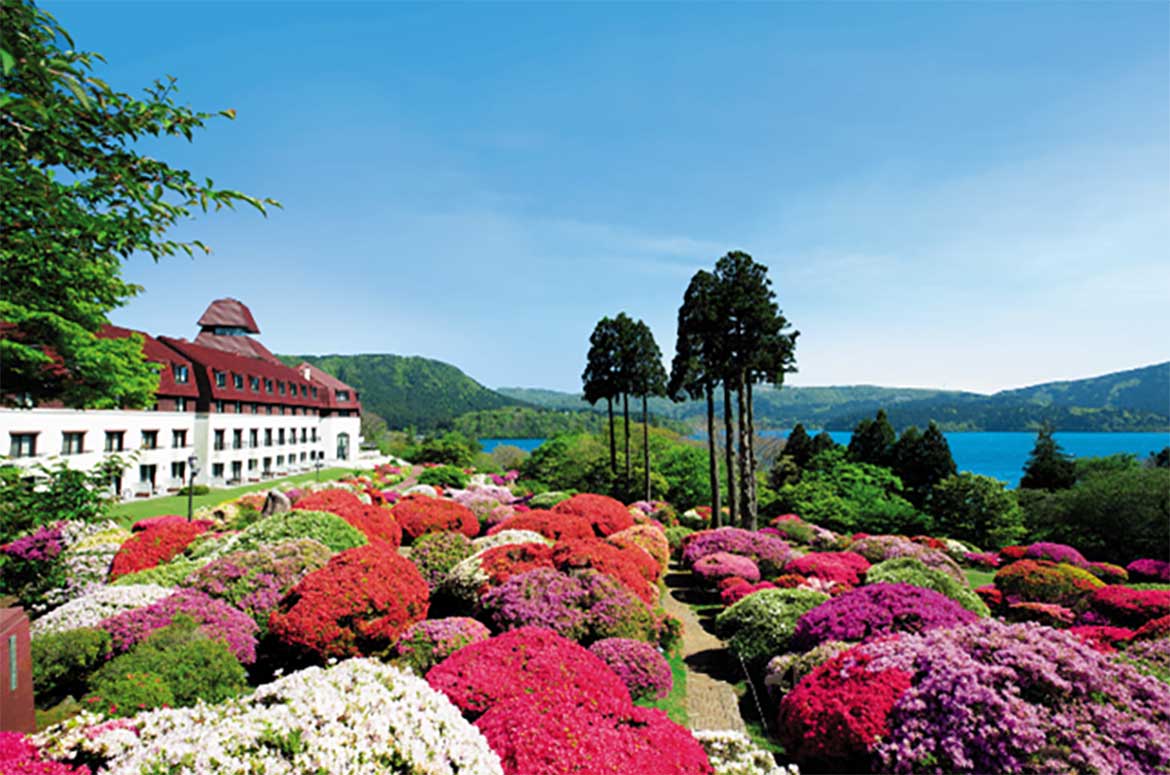 100年前から変わらぬ庭園！箱根・芦ノ湖畔の“小田急 山のホテル”で 「つつじ・しゃくなげフェア2024」開催