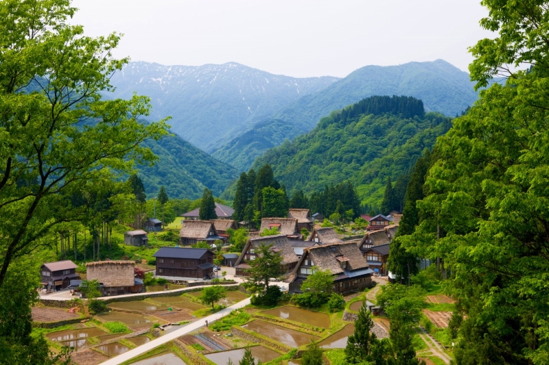 日本の美しい原風景。世界遺産「相倉合掌造り集落」