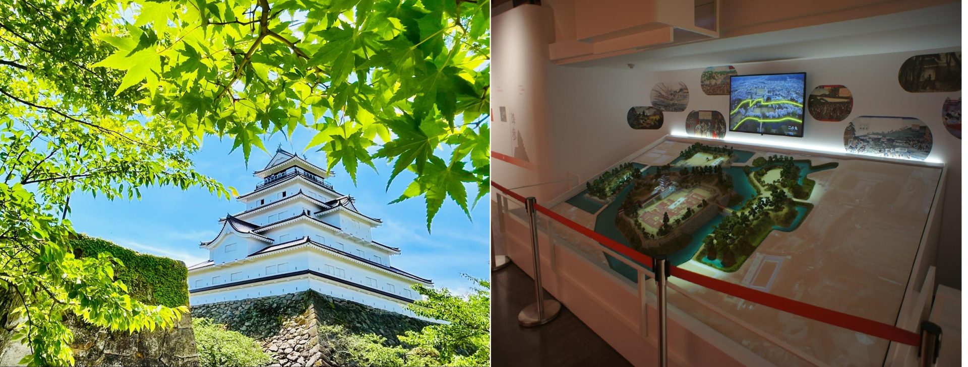 会津のシンボル、歴史とデジタルを融合した博物館​  /​鶴ヶ城​ 