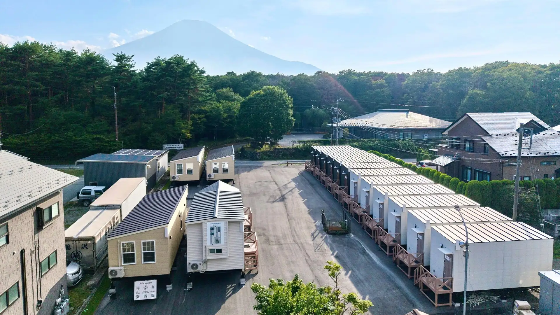 トレーラーハウス型ビジネスホテル「Solana Smart INN 富士山中湖」 2025年8月24日（日）グランドオープン！