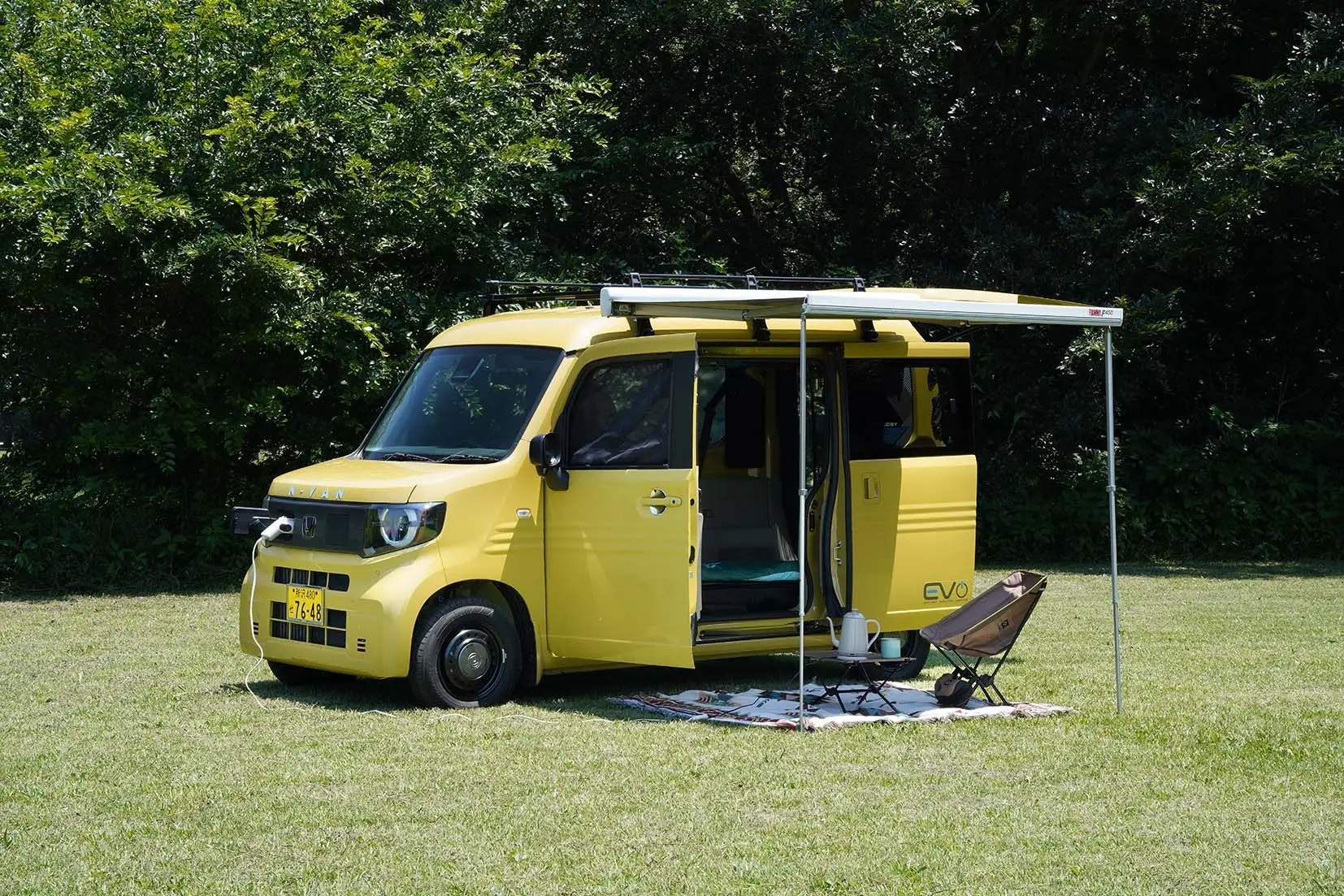 Hondaキャンプが「アウトドアデイジャパン神戸2025」に出展！  ～新型EV「N-ONE e:」「N-VAN e:」や車中泊仕様車を展示～