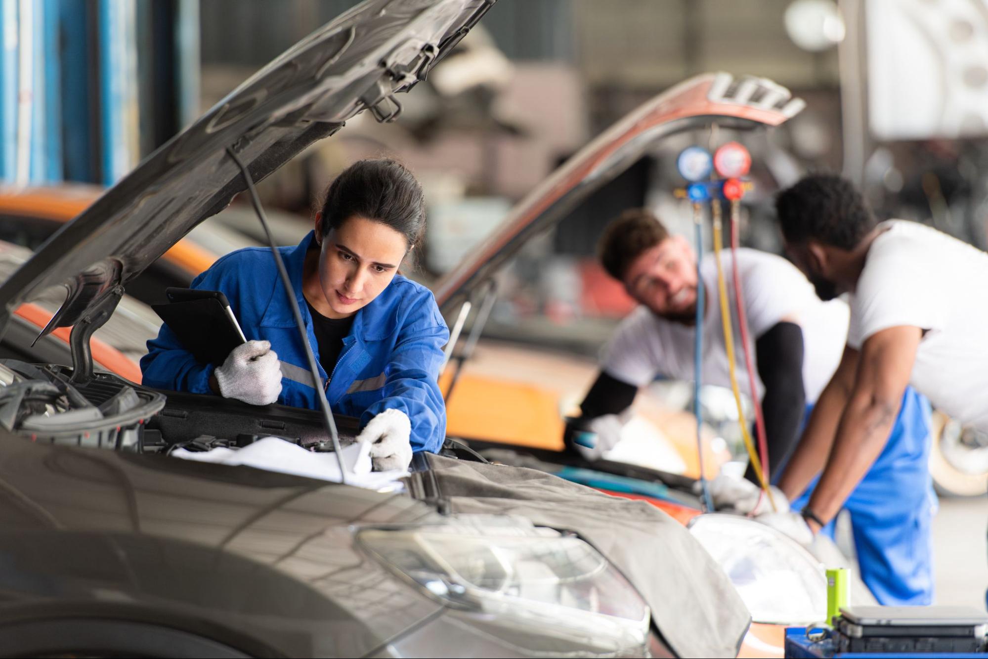 エアコンガスの配管の詰まり