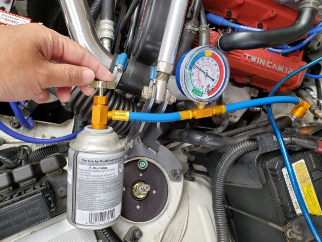 冷媒のガス不足&漏れ