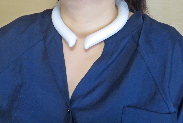 ⑤気分転換にもネッククーラー