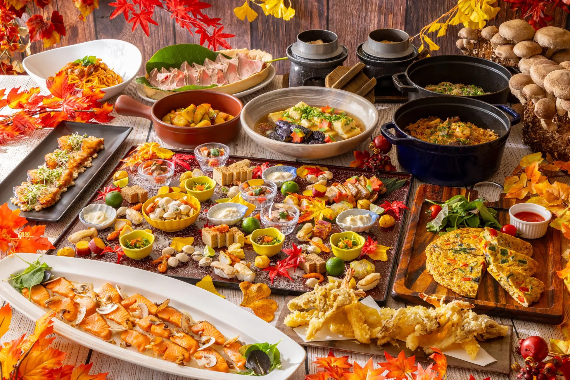 鬼怒川温泉ホテルで秋限定ブッフェ開催！  —「私の小さい秋、いっぱいみ～つけた！」2025年9月8日よりスタート—