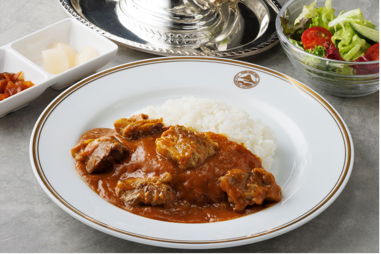 富士屋ホテル 仙石ゴルフコース （神奈川県）の「ビーフカレー サラダ付き」