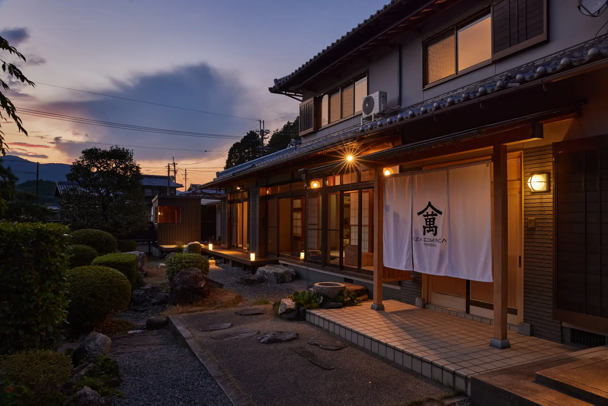 【京都/亀岡市】里山の静寂に身をゆだねる一棟貸し宿 「IZA COMINCA 萬（ヨロズ）」京都・亀岡に誕生