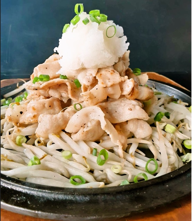 ヘレナ国際 カントリー倶楽部 （福島県）の「豚ジュージューおろし定食」