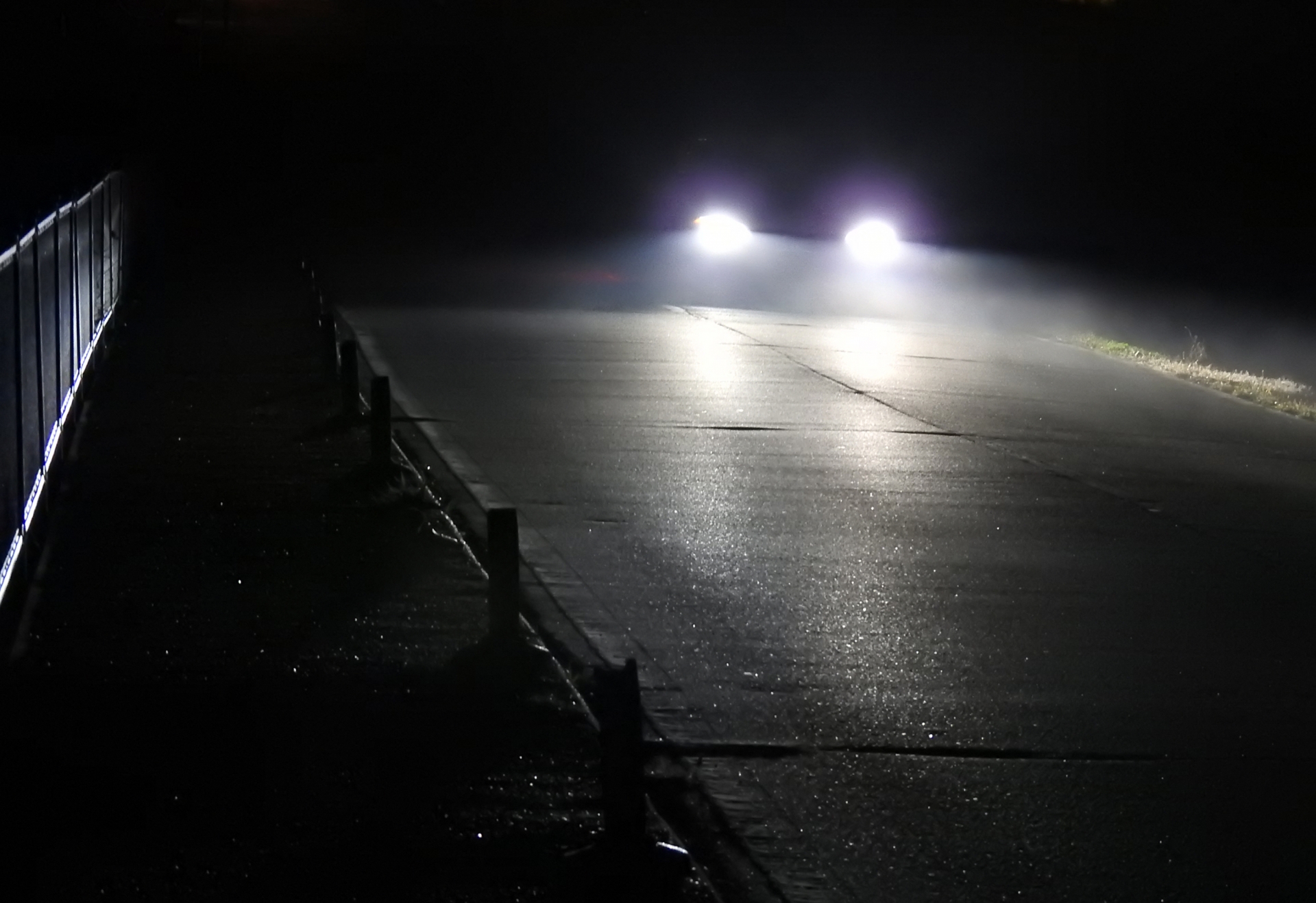 ④対向車のライト対策