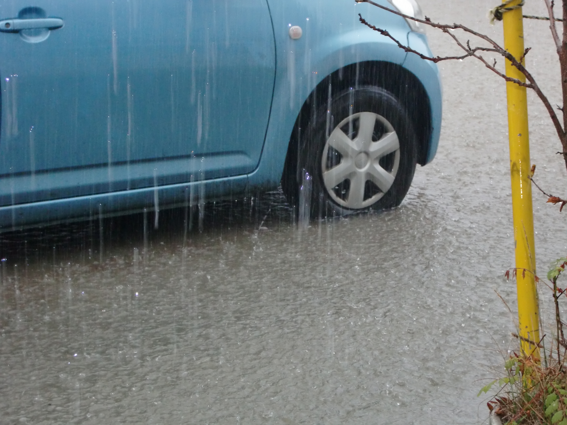 浸水した車の事後処理