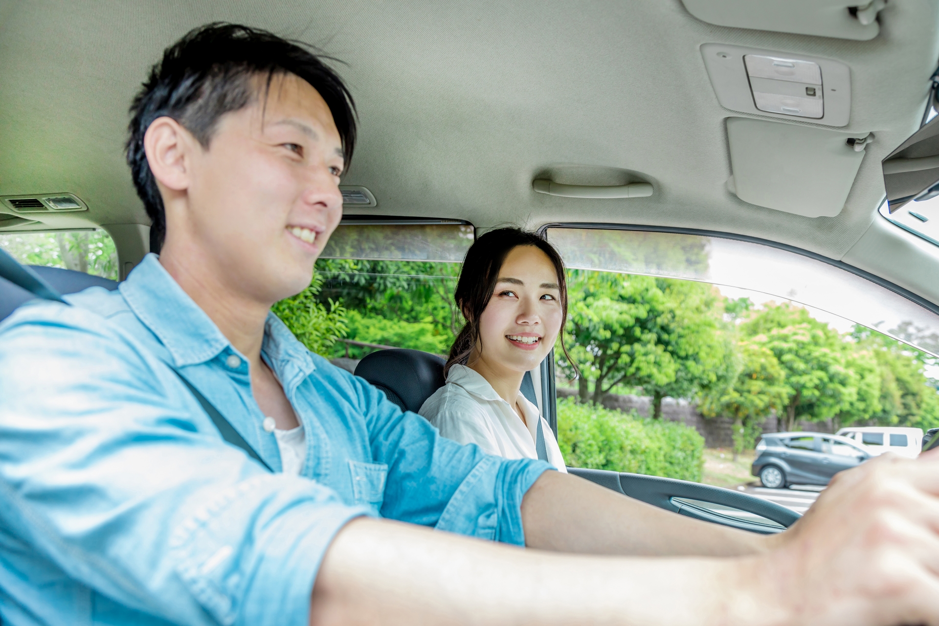 ⑥道路状況を常に把握しゆとりのある運転