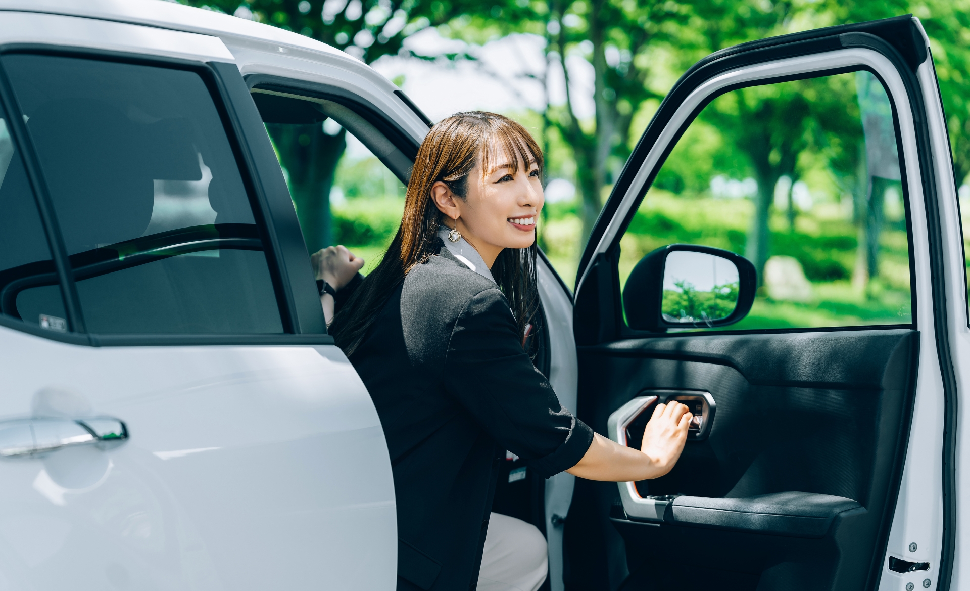 ⑩乗降時は降りやすいよう心配りと安全確保 