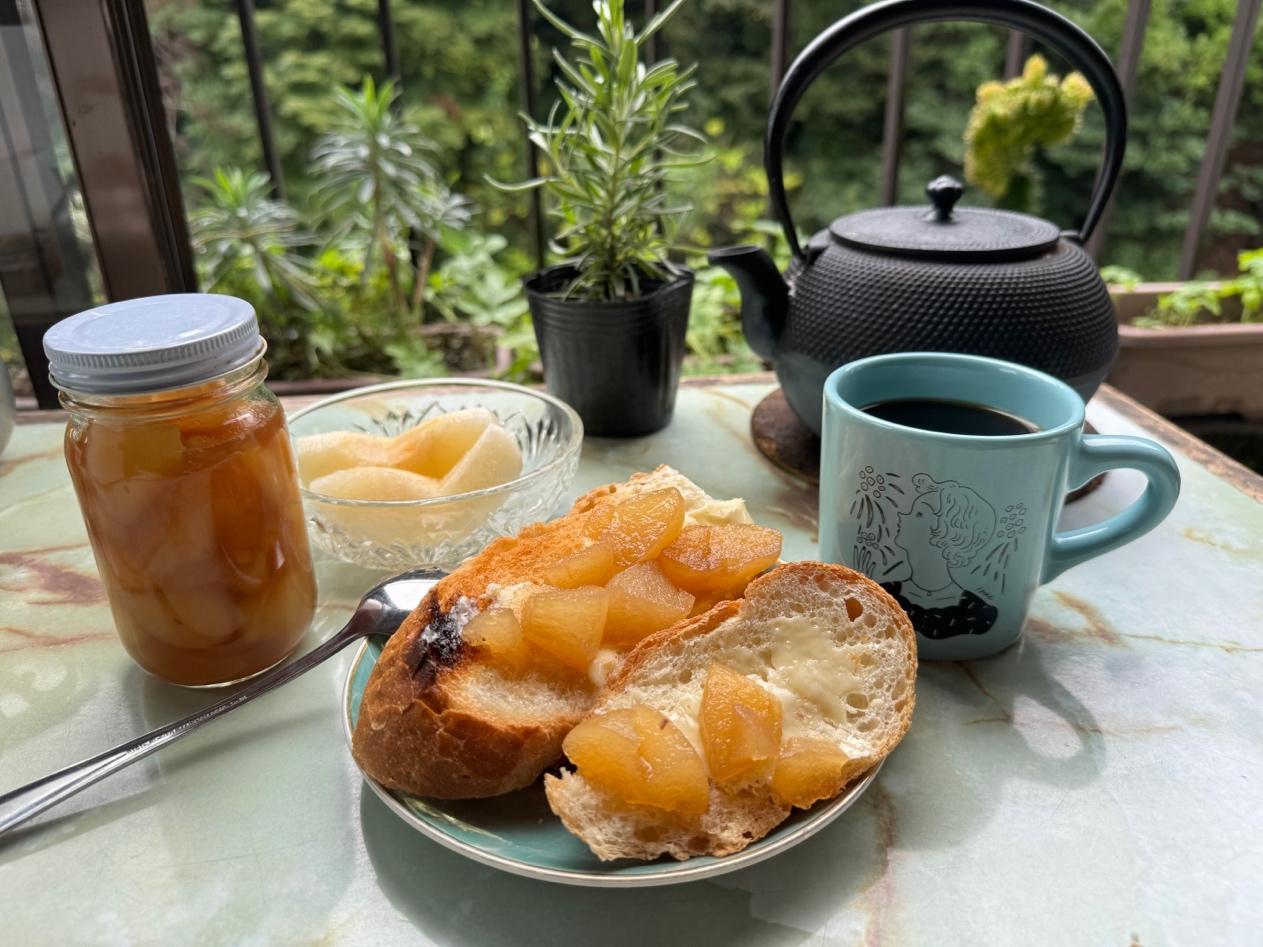 梨狩りドライブ。その後はお家でジャム作り Vol.2