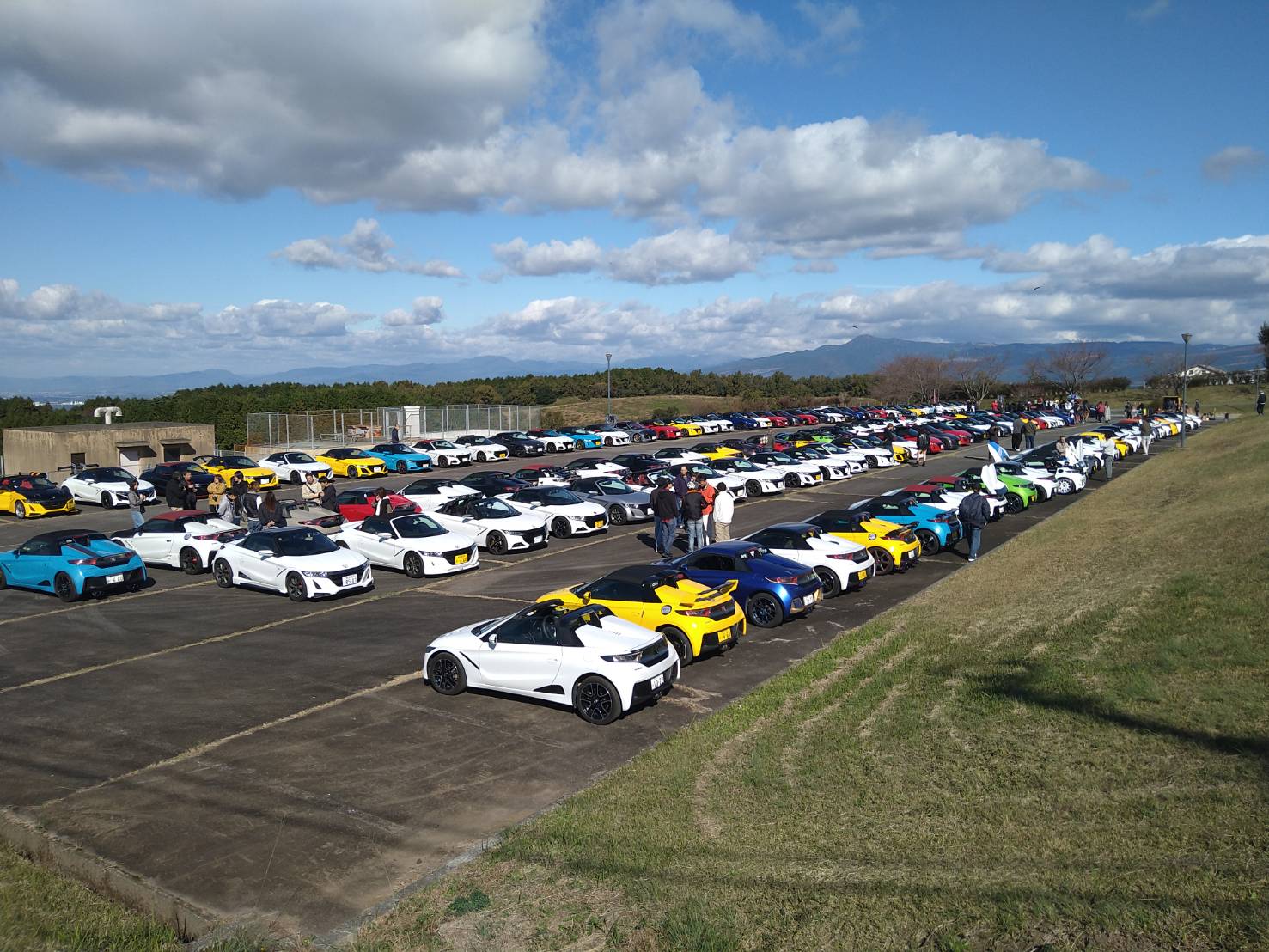 【熊本県・西原村】S660が大集結!「第10回 頑張ろう九州! 全九オフ! in らくのうマザーズ阿蘇ミルク牧場」