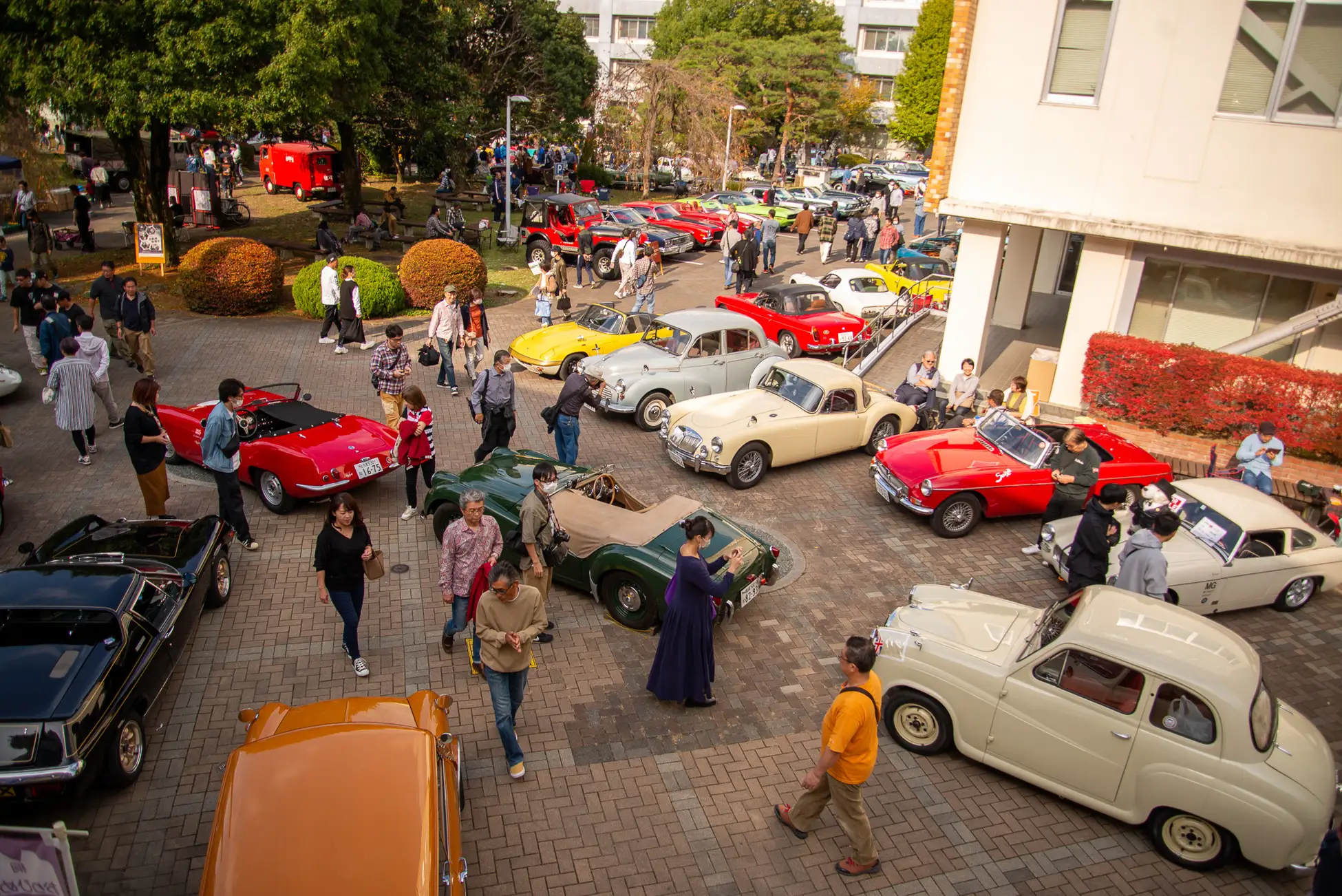 往年の名車が桐生に集結！ 「第18回クラシックカーフェスティバル in 桐生」開催（群馬県桐生市）
