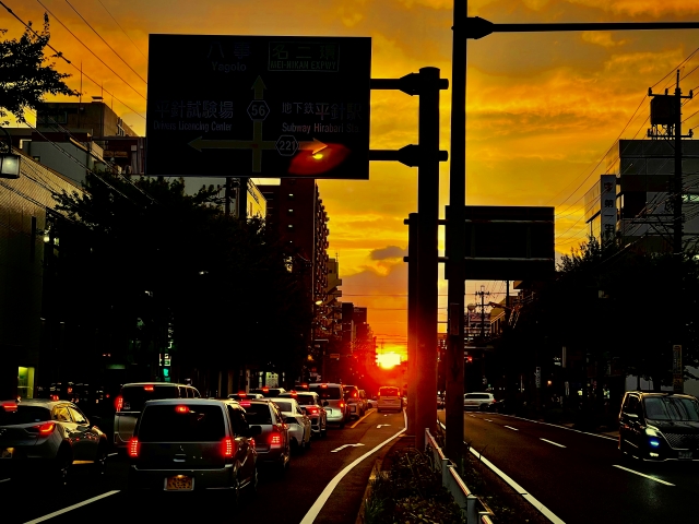 薄暮時間帯の事故防止ポイント